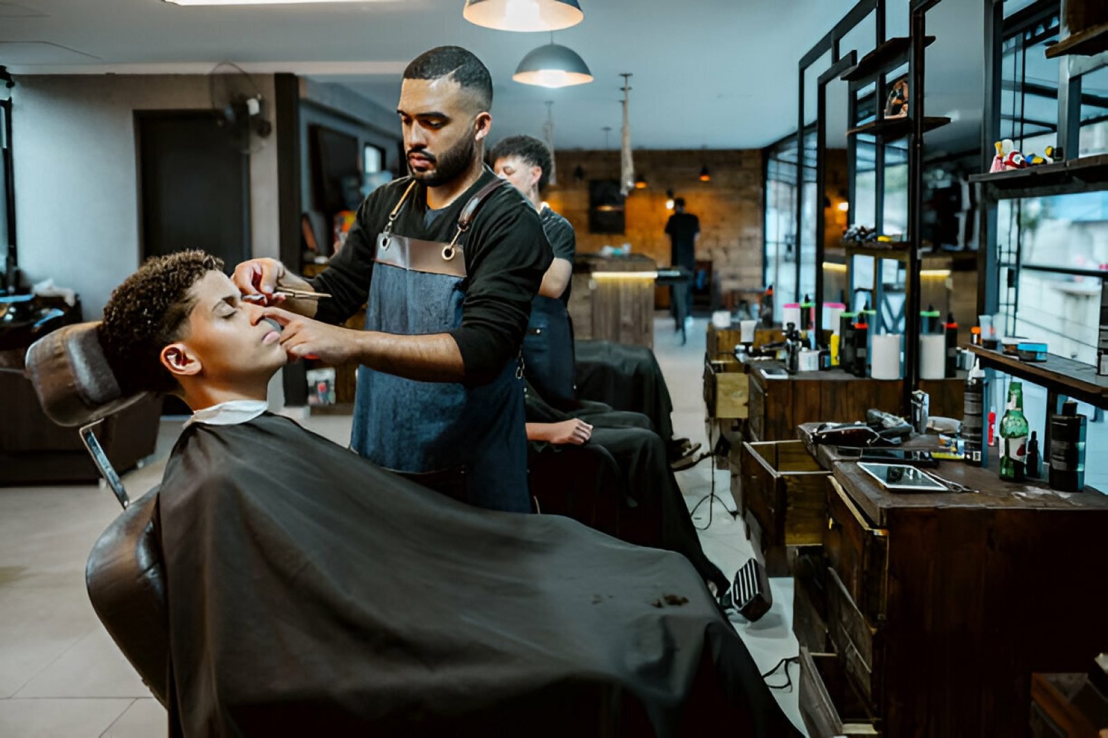 Barber shop business in uae